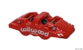 Picture of Wilwood Caliper-Aero6-L-H - Red 1-75-1-38-1-38in Pistons 1-25in Disc