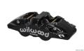 Picture of Wilwood Caliper-Aero6-L-H - Black 1-62-1-12-1-12in Pistons 1-25in Disc