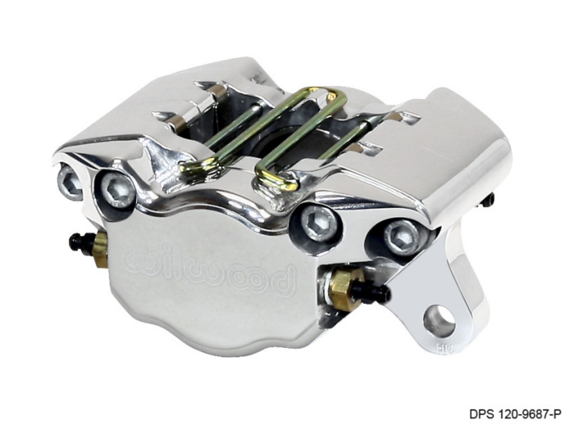 Picture of Wilwood Caliper-Pollished Dynapro Single 3-25in Mount 1-75in Pistons -38in Disc