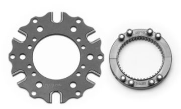 Picture of Wilwood Hub Kit-Splined Sprint Axle Clamp-Dynamic 6 x 5-50 BC w- T-Nuts GEN II