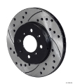 Picture of Wilwood Rotor--68in Offset-SRP-BLK-Drill-RH 10-32 x -83 - 4 x 3-93