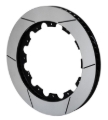 Picture of Wilwood Rotor-GT60 SPC-37-LH-BLK 16-00 x 1-38 - 12 on 10-75in