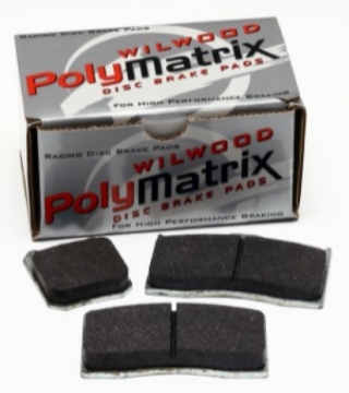 Picture of Wilwood PolyMatrix Pad Set - 7812 Q Dynapro Dynalite-w-Bridge Bolt