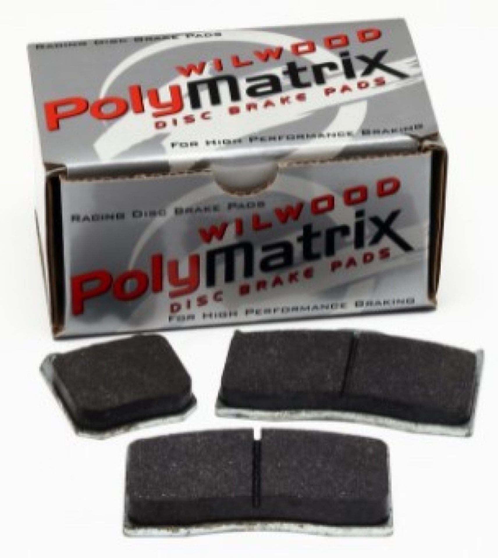 Picture of Wilwood PolyMatrix Pad Set - 6812 Q DLS DLS Floater DPS 3 Hole