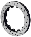Picture of Wilwood Rotor-SRP48 SPC-37-RH-BLK-Drill 13-06 x 1-25 - 12 on 8-75in