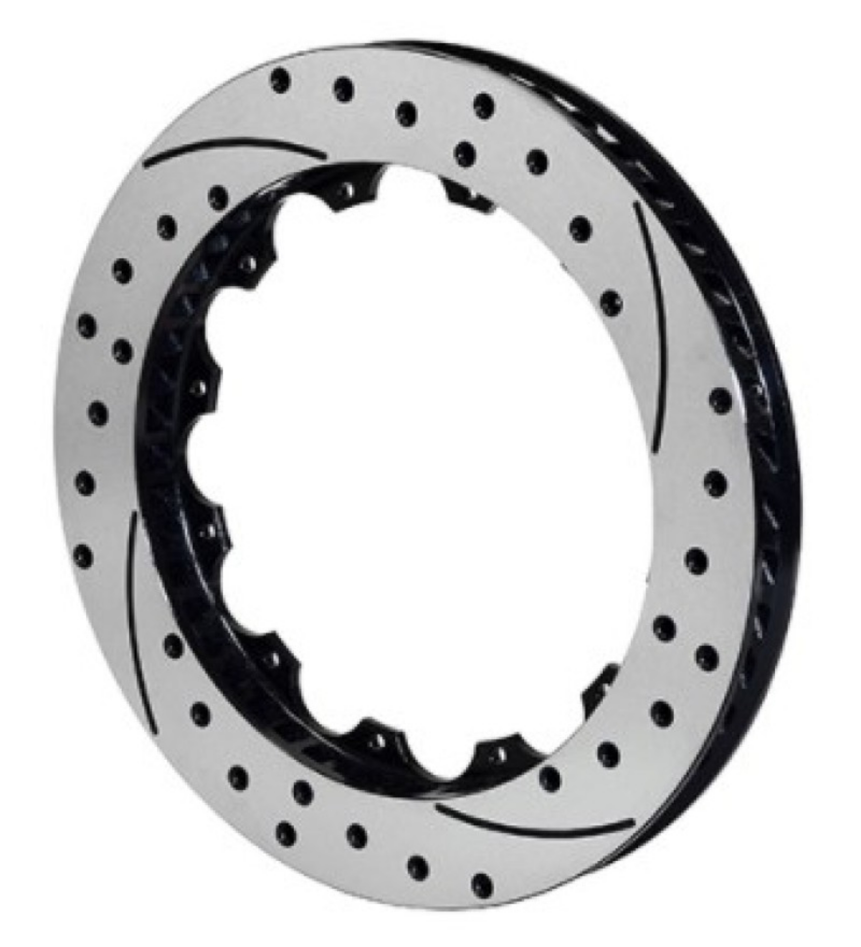 Picture of Wilwood Rotor-SRP48 SPC-37-RH-BLK-Drill 12-88 x 1-00 - 12 on 8-75in