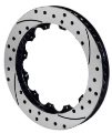 Picture of Wilwood Rotor-SRP48 SPC-37-RH-BLK-Drill 12-44 x 1-19 - 12 on 7-00in