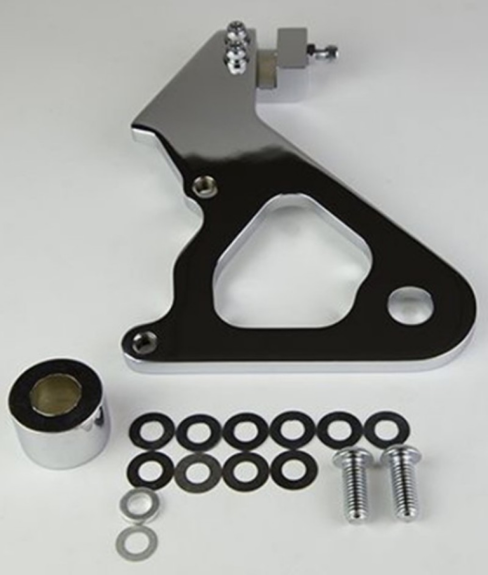 Picture of Wilwood Caliper Mounting Kit Chrome w-Bracket GP310 2000-Present Dyna