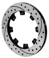 Picture of Wilwood Rotor-ULHP Iron LH-SRP BLK Drl 12-19 x -810 - 8 on 7-78in