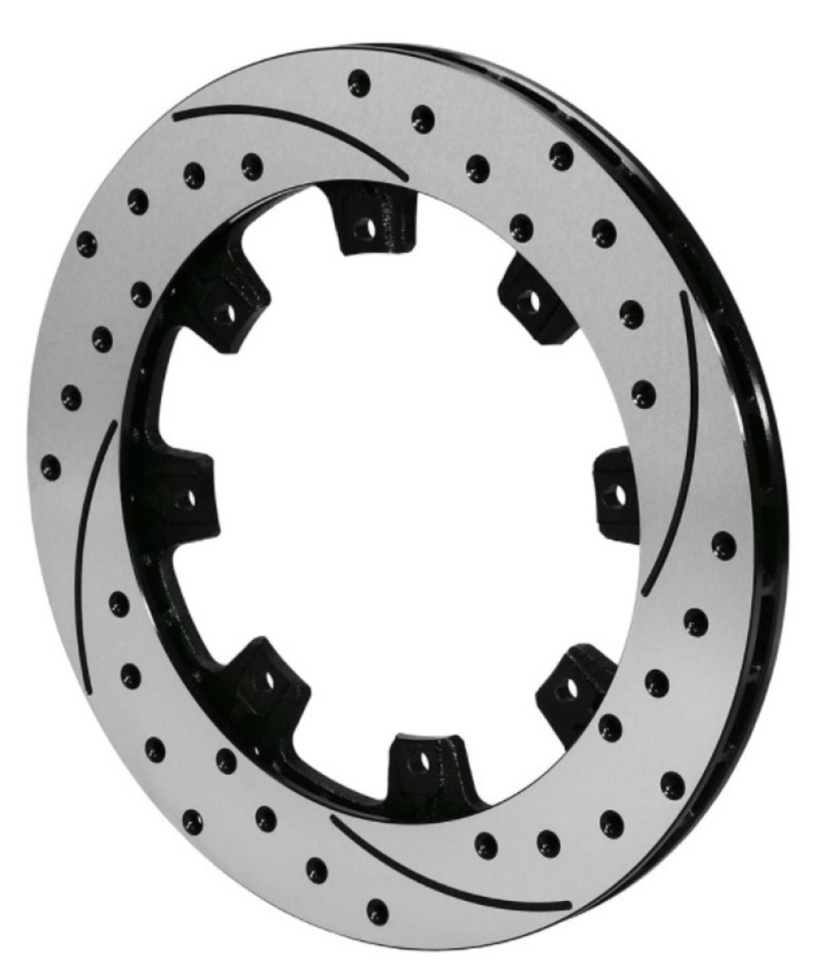 Picture of Wilwood Rotor-ULHP Iron LH-SRP BLK Drl 12-19 x -810 - 8 on 7-78in