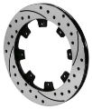 Picture of Wilwood Rotor-ULHP Iron RH-SRP BLK Drl 12-19 x -810 - 8 on 7-78in
