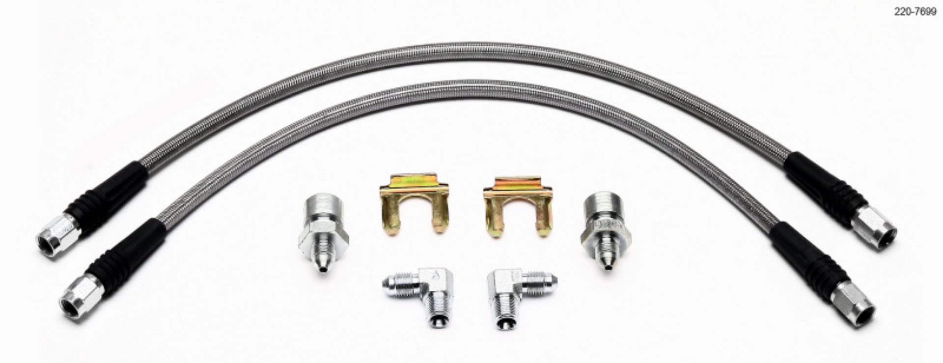 Picture of Wilwood Flexline Kit 55-57 Chevy w- Forged Dynalite Front Caliper