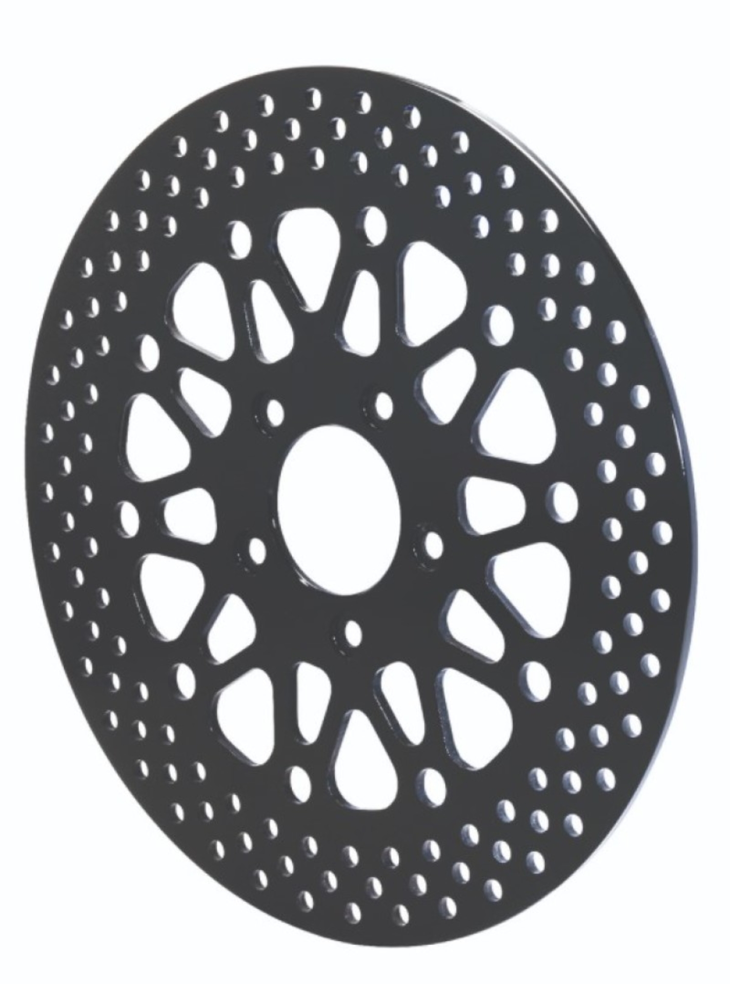 Picture of Wilwood Rotor-Rear-Harley-Davidson Motorcycle 2000-07 Black Finish 11-50 x -196 - 5 on 3-25in