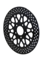 Picture of Wilwood Rotor-Front-Harley-Davidson Motorcycle 2000-07 Black Finish 11-50 x -196 - 5 on 3-25in