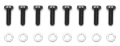 Picture of Wilwood Bolt Kit - Hat-Rotor 5-16-18 x 1-00 8 pack