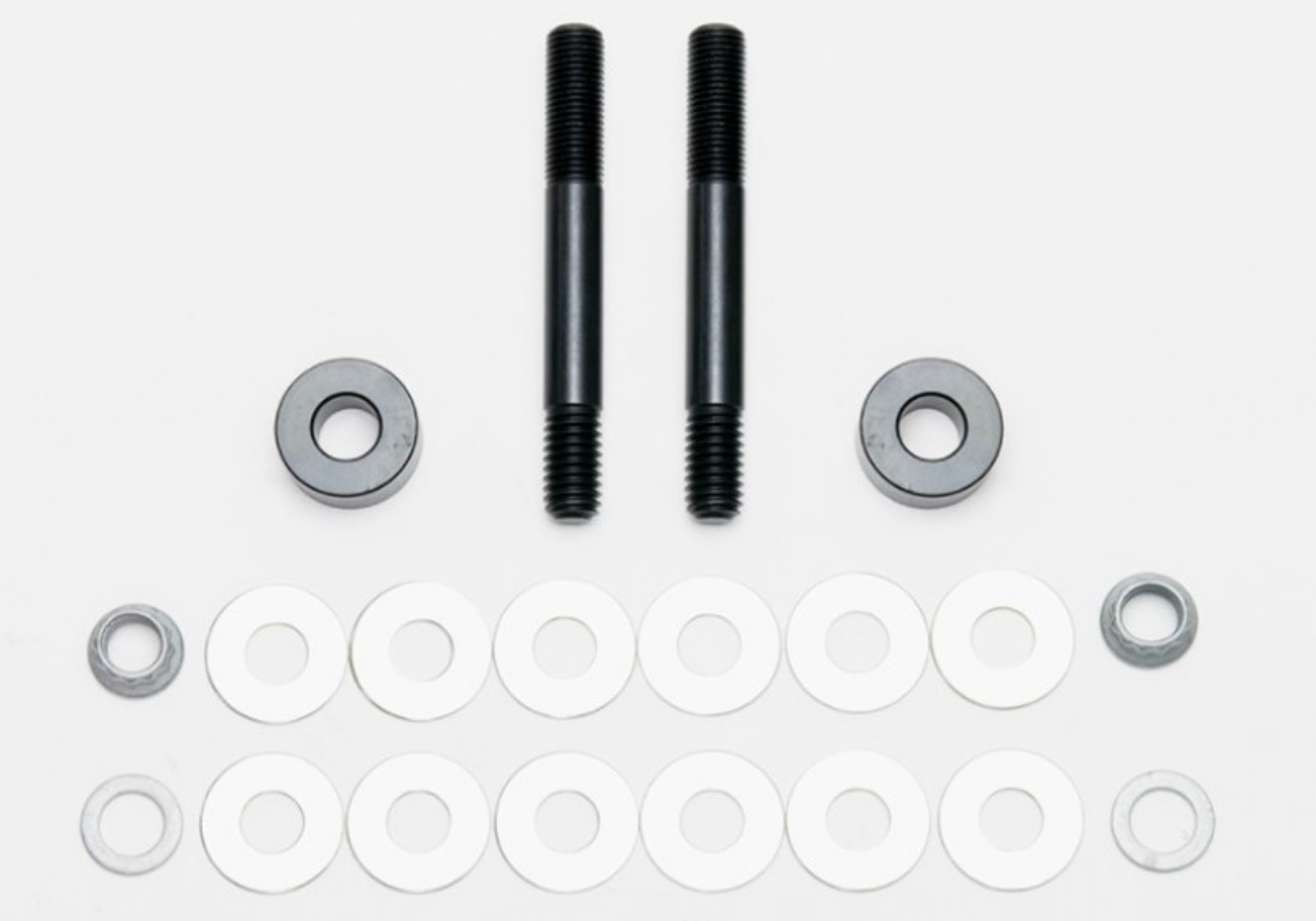 Picture of Wilwood Bolt Kit Radial Mount Bracket Studs Washers Spacers Nuts 3-15in OAL 14-00in Rotor