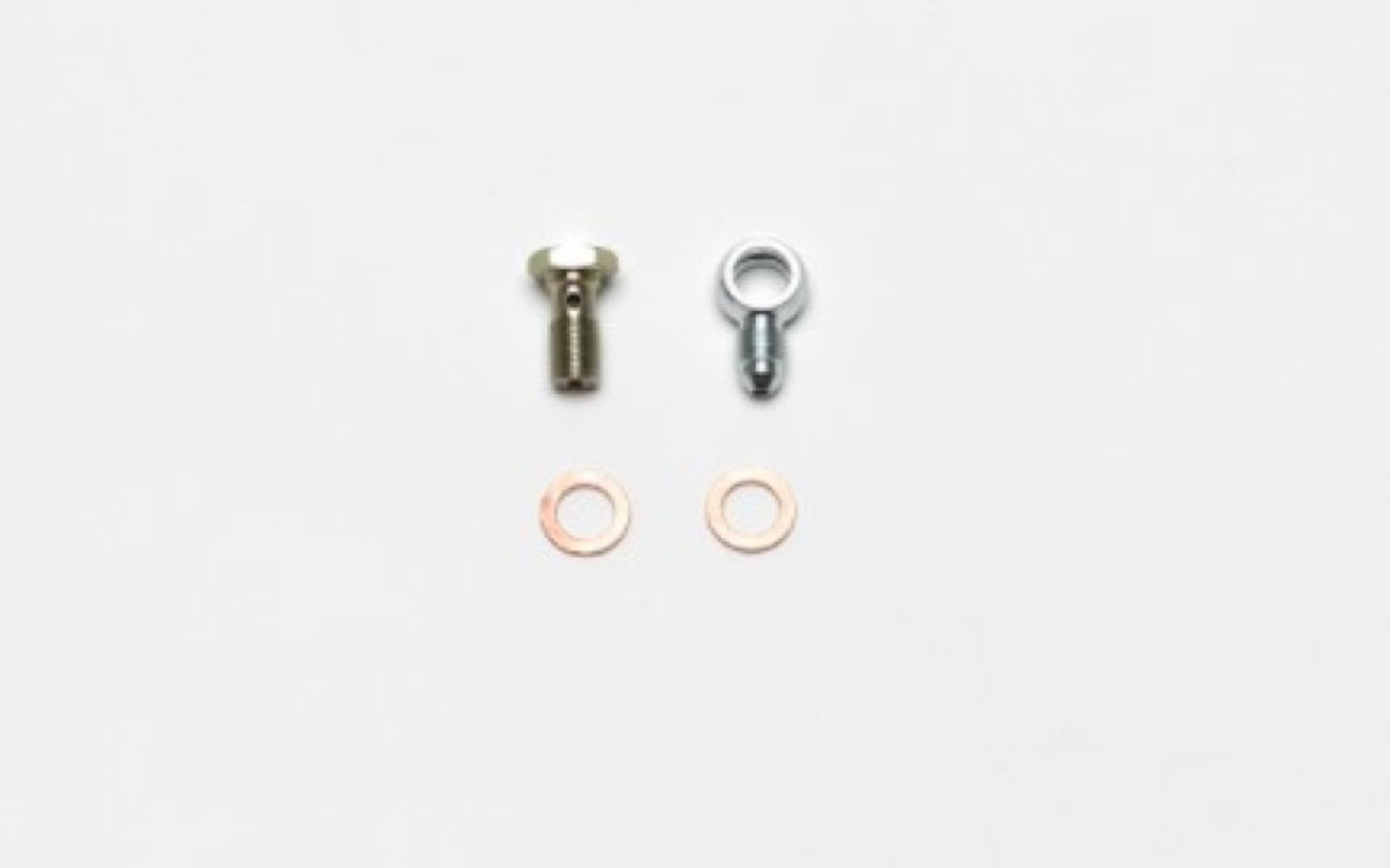 Picture of Wilwood Fitting Kit -3 Male w- 3-8-24 Banjo Bolt For Banjo Outlet Master Cylinders