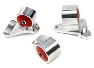 Picture of Innovative 90-91-92-93 Acura Integra GS-R Silver Aluminum Billet Mount Kit Solid Cable