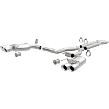 Picture of MagnaFlow SYS Cat-Back 2018 Ford Mustang GT 5-0L Competition Dual Exit Polished 4in Tips