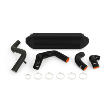 Picture of Mishimoto 2013+ Ford Focus ST Black Intercooler w- Black Pipes