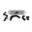 Picture of Mishimoto 2013+ Ford Focus ST Silver Intercooler w- Black Pipes