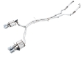Picture of AWE Tuning Audi B9 S5 Sportback SwitchPath Exhaust - Non-Resonated Silver 90mm Tips