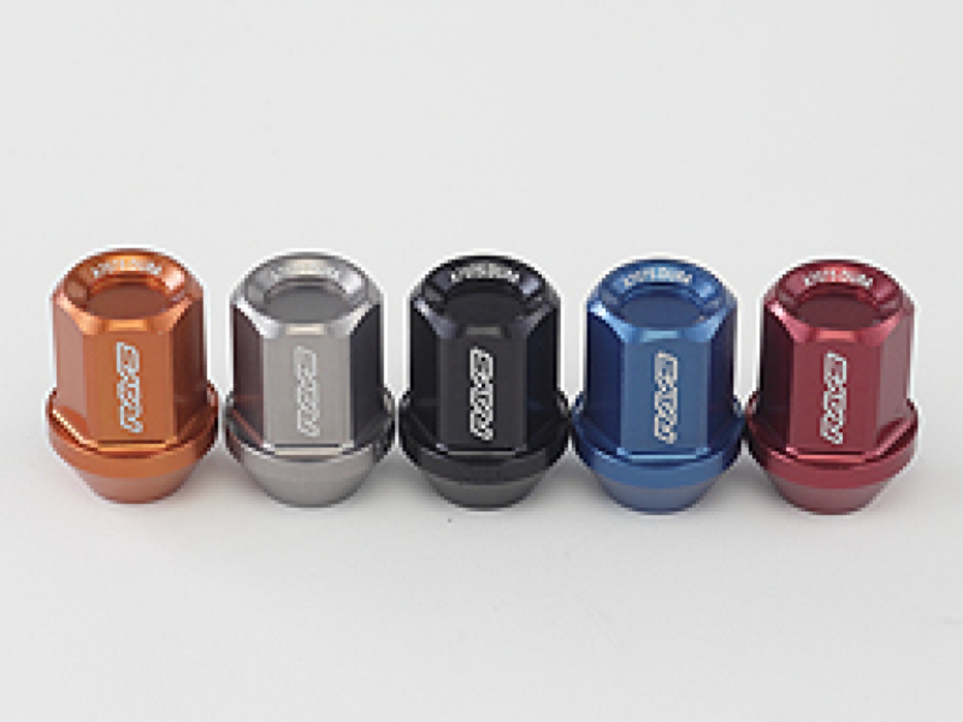 Picture of Rays Dura-Nut L32 Straight Type 12x1-25 Lug Nut Set 16 Lug 4 Lock Set - Red