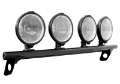 Picture of N-Fab Light Bar 2017 Ford Raptor - Gloss Black - Light Tabs