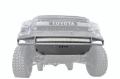 Picture of N-Fab M-RDS Front Bumper 14-17 Toyota Tundra - Gloss Black w-Silver Skid Plate