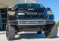 Picture of N-Fab M-RDS Front Bumper 14-17 Toyota Tundra - Tex- Black w-Silver Skid Plate