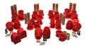 Picture of Energy Suspension 00-04 Ford Excursion 4WD Red Hyper-flex Master Bushing Set