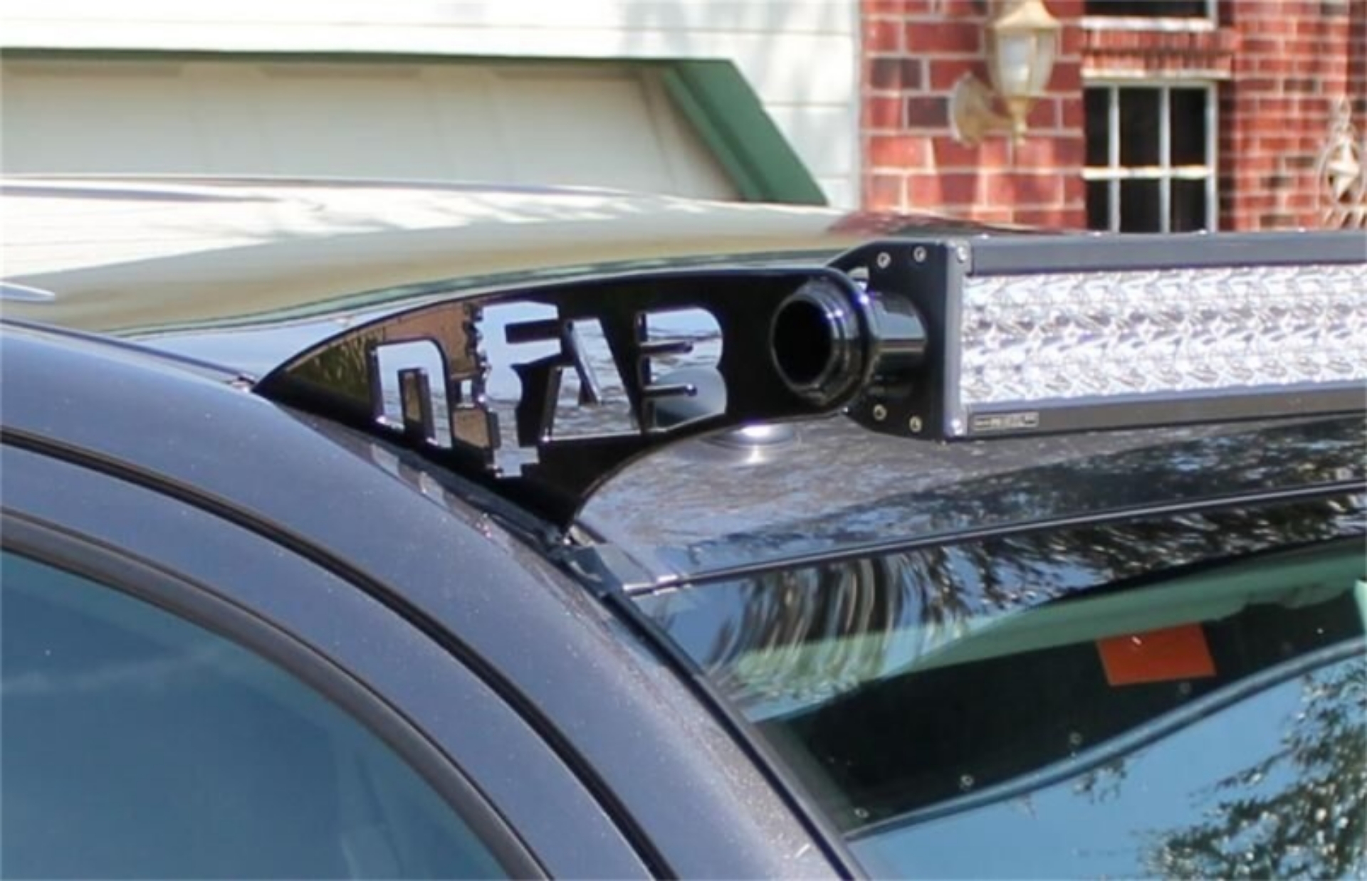 Picture of N-Fab Roof Mounts 06-17 Toyota FJ Cruiser - Tex- Black - 50 Series