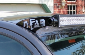 Picture of N-Fab Roof Mounts 09-17 Dodge Ram 2500-3500 10-14 1500 - Gloss Black - 49 Series