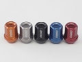 Picture of Rays Dura-Nut L32 Straight Type 12x1-25 Lug Nut Set 16 Lug 4 Lock Set - Orange