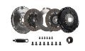 Picture of DKM Clutch BMW E34-E36-E39-E46-Z3 6 Cyl MS Twin Disc Clutch w-Steel Flywheel 660 ft-lbs Torque