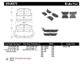 Picture of StopTech Performance 1-90-95-00-05 Toyota MR2-Spyder Rear Brake Pads