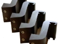 Picture of AMP Research 2002-2013 Dodge Ram PowerStep Extension Brackets BRACKETS ONLY - Black