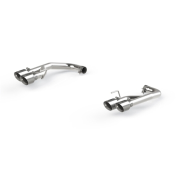 Picture of MBRP 18-20 Ford Mustang GT 2-5in T304 Non Active Dual Axle Back Exhaust System - 4in Dual Wall Tips