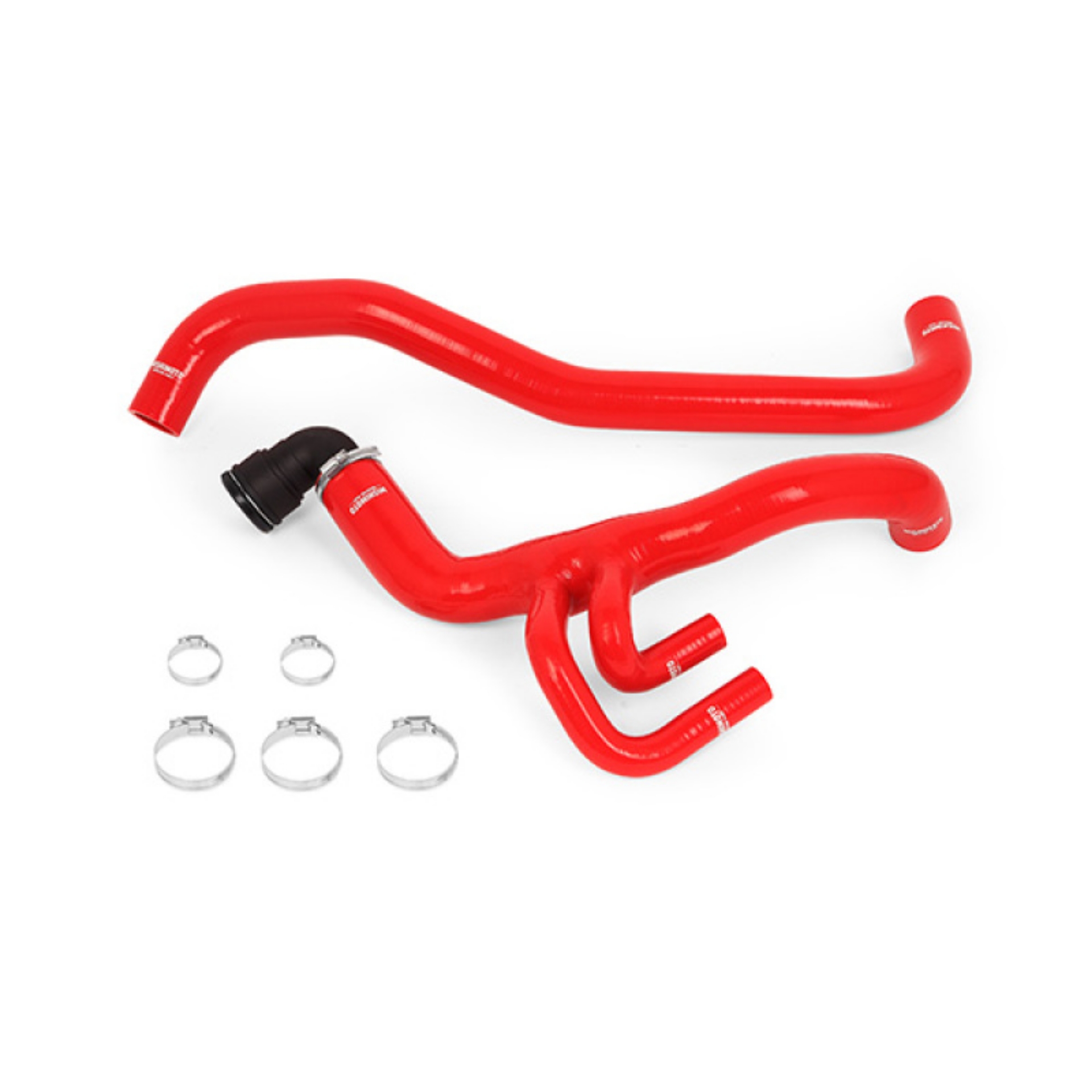Picture of Mishimoto 10-14 Ford F-150 Raptor 6-2L V8 Red Silicone Radiator Hose Kit