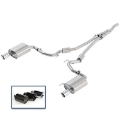 Picture of Ford Racing 2018 Mustang 2-3L Ecoboost Cat-Back Sport Exhaust System w-Chrome Tips