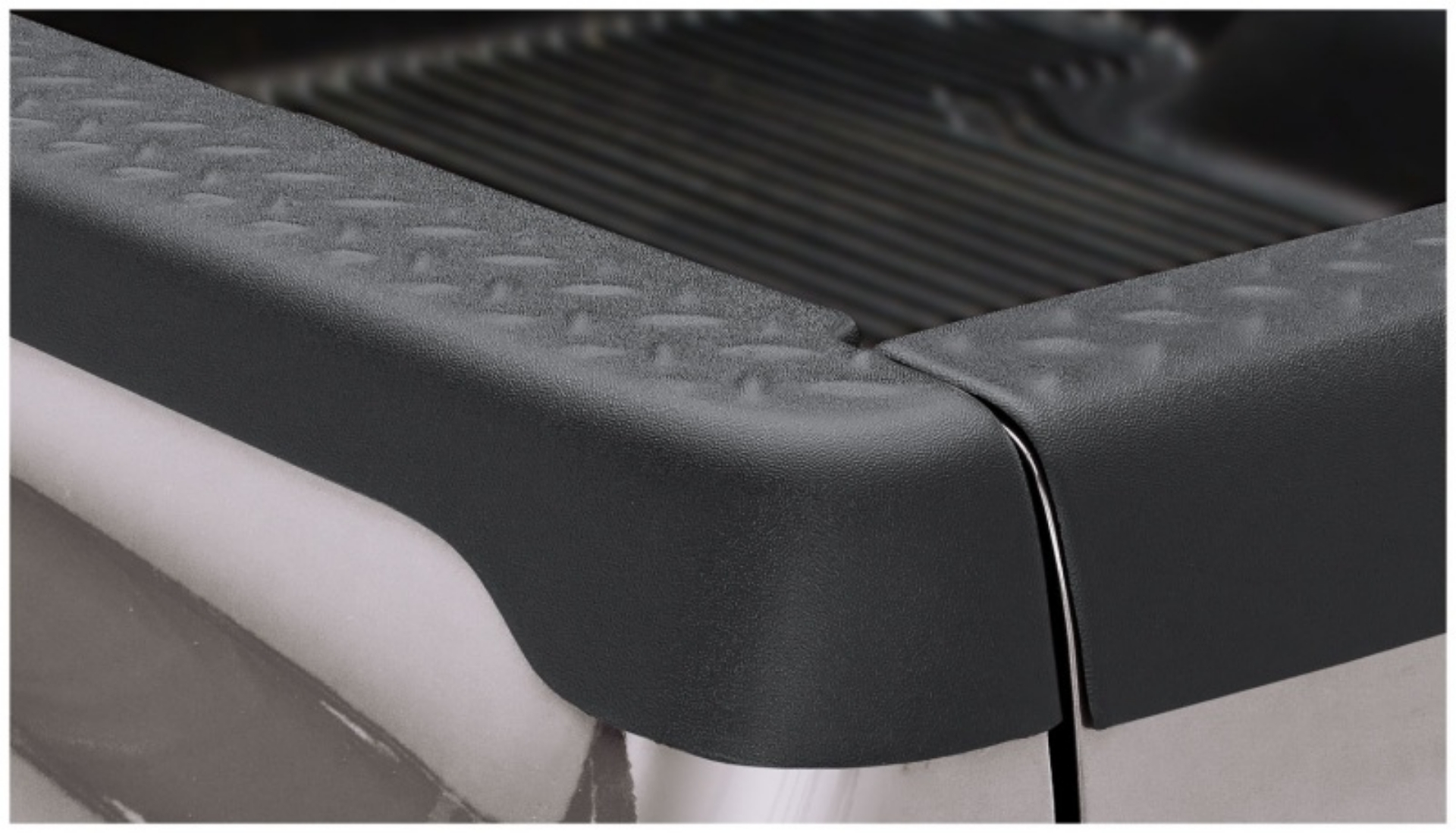 Picture of Bushwacker 93-11 Ford Ranger Bed Rail Caps 72-0in Bed Does Not Fit STX - Black