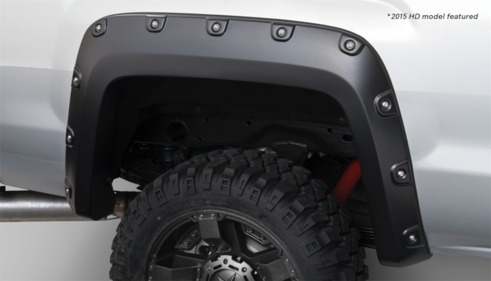 Picture of Bushwacker 15-18 GMC Sierra 2500 HD Boss Pocket Style Flares 2pc - Black