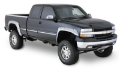 Picture of Bushwacker 07-07 Chevy Silverado 1500 Classic Fleetside Cutout Style Flares 2pc - Black