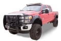 Picture of Bushwacker 11-16 Ford F-250 Super Duty Cutout Style Flares 4pc - Black