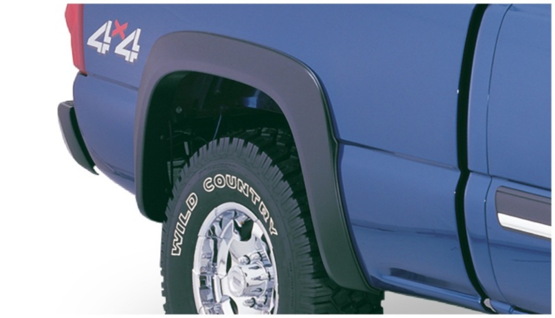 Picture of Bushwacker 03-06 Chevy Silverado 1500 Fleetside Extend-A-Fender Style Flares 2pc - Black