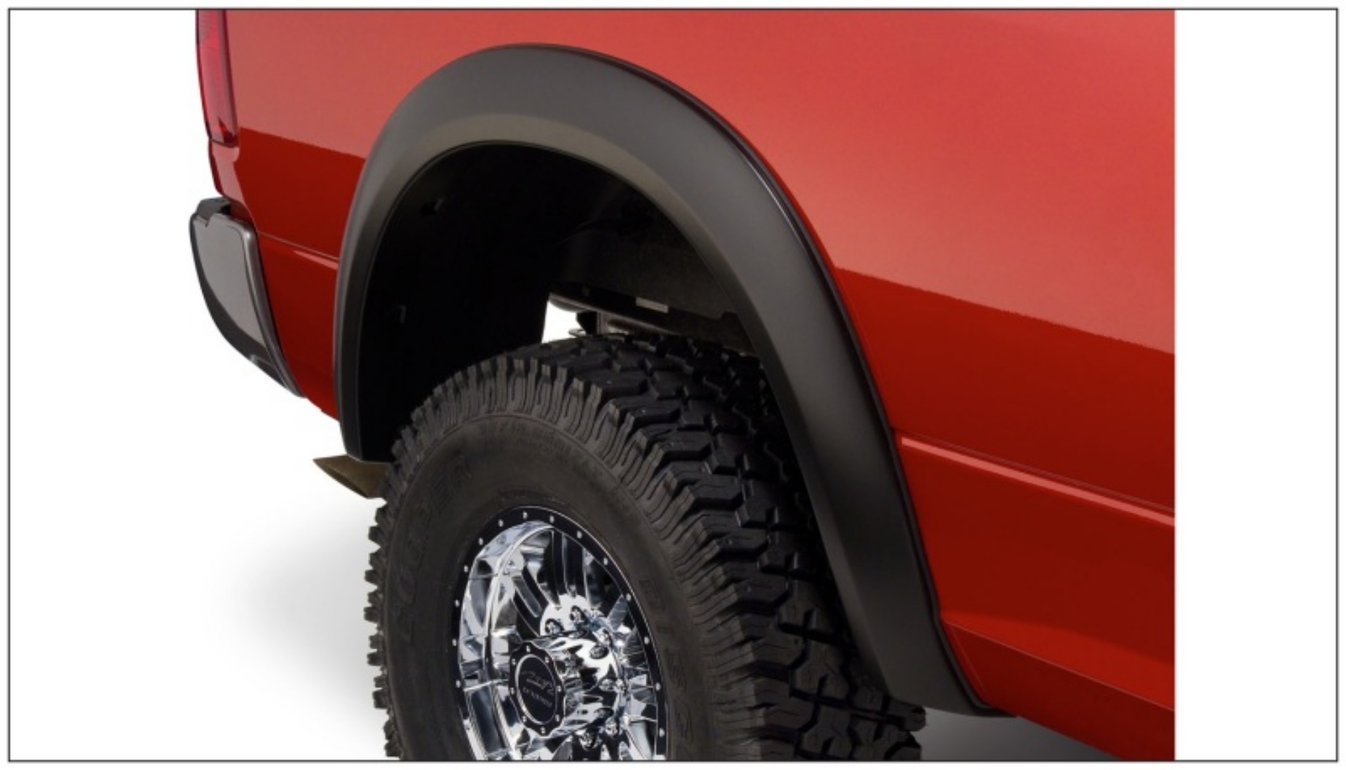 Picture of Bushwacker 10-18 Dodge Ram 2500 Fleetside Extend-A-Fender Style Flares 2pc - Black