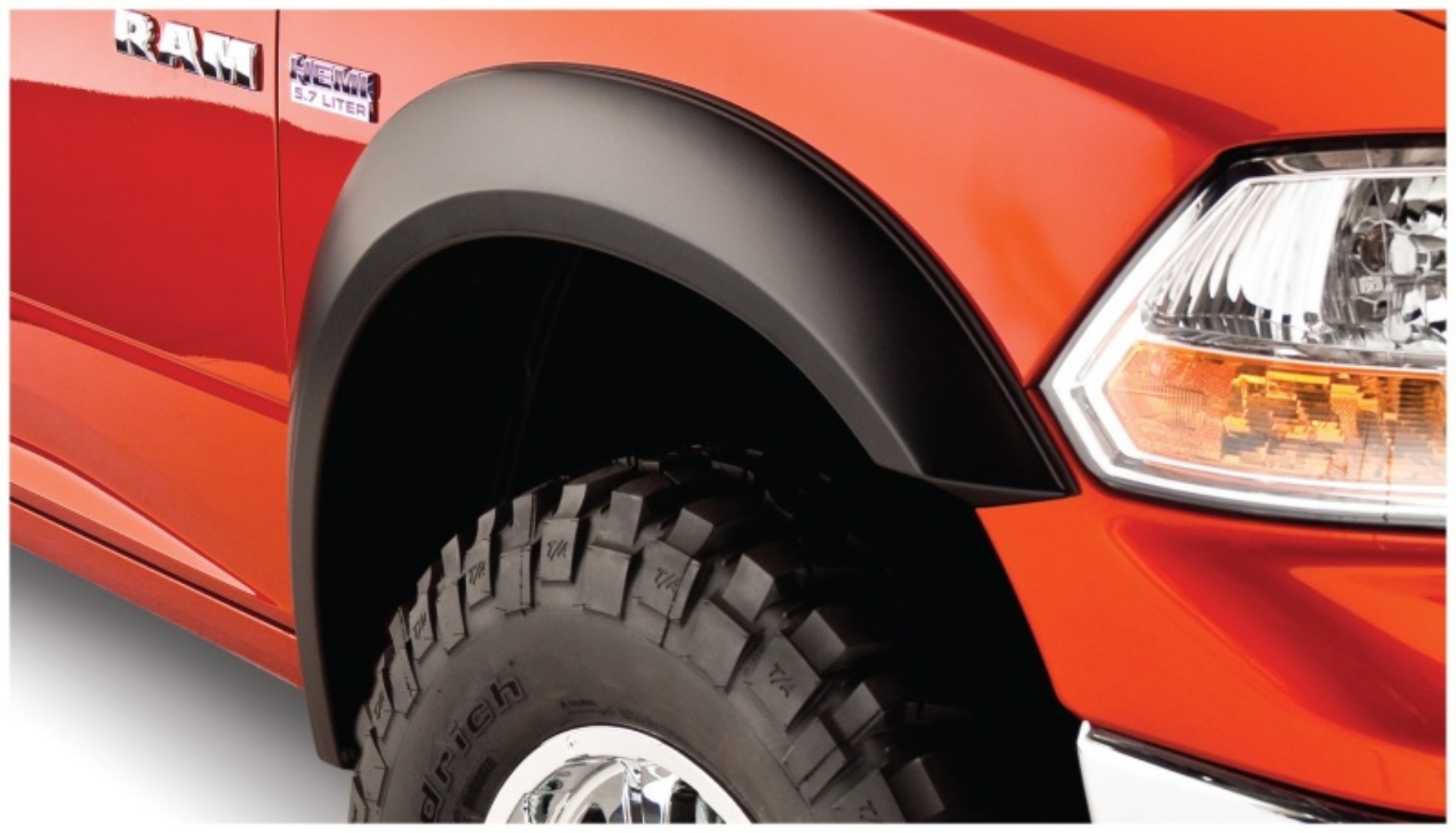 Picture of Bushwacker 09-18 Dodge Ram 1500 Extend-A-Fender Style Flares 2pc - Black