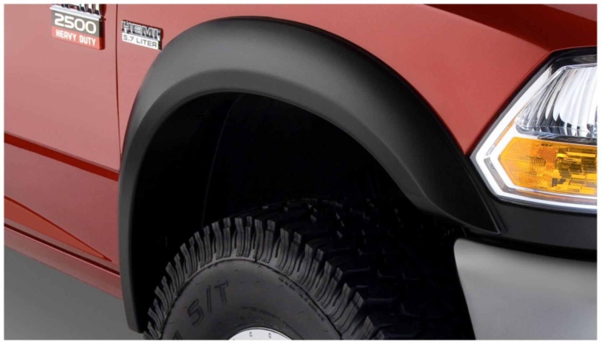 Picture of Bushwacker 10-18 Dodge Ram 2500 Extend-A-Fender Style Flares 2pc - Black