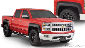 Picture of Bushwacker 15-18 Chevy Silverado 2500 HD Fleetside Extend-A-Fender Style Flares 4pc - Black
