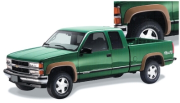 Picture of Bushwacker 88-99 Chevy C1500 Extend-A-Fender Style Flares 4pc - Black